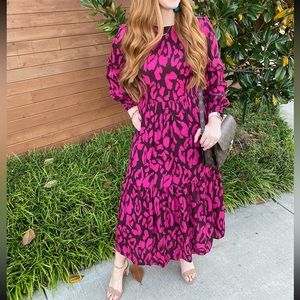 Women’s Who What Wear Midi Dress Size M